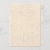 Carte D'accompagnement Directions de mariage floral aquarelle rustique ch (Dos)