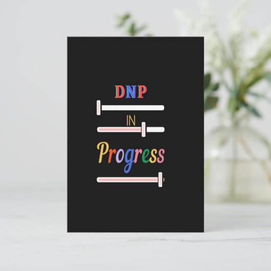Carte D'accompagnement DNP dans Progress (Debout devant)