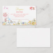 Carte D'accompagnement Douce Fête de Bébé Oiseaux d'Amour Teddy (Devant / Derrière)