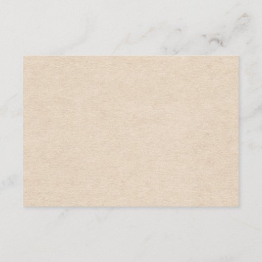 Carte D'accompagnement Douce Lavande Violette Rustique Kraft Mariage Réce (Dos)