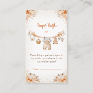 Carte D'accompagnement Douce petite citrouille Fête prénatale de bébé d'a