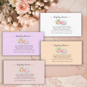 Carte D'accompagnement Douche à écran douce pour petite fille