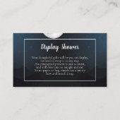 Carte D'accompagnement Douche À Écran Lune (Dos)