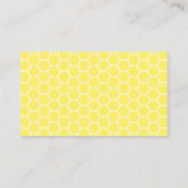 Carte D'accompagnement Douche d'affichage de Baby shower d'abeilles Petit (Dos)