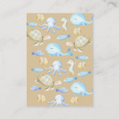 Carte D'accompagnement Douche d'écran sous-marine Whimsy (Dos)