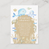 Carte D'accompagnement Douche d'écran sous-marine Whimsy (Devant)