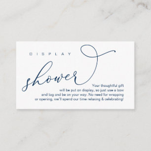 Carte D'accompagnement Douche mariage, Romantique moderne