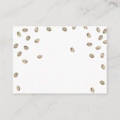 Carte D'accompagnement Douche nuptiale café Date idées nuit Date pot (Dos)