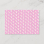 Carte D'accompagnement Douche Par Mail Baby Girl Rose (Dos)
