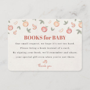 Carte D'accompagnement doux comme une couche de pêche insertion d'invitat