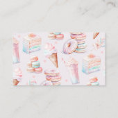 Carte D'accompagnement Doux pastel rsvp (Dos)