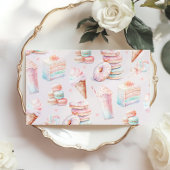 Carte D'accompagnement Doux pastel rsvp