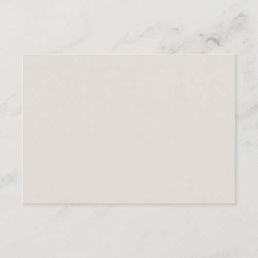 Carte D'accompagnement Dove Grey | Code QR Mariage minimal chic (Dos)