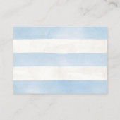 Carte D'accompagnement Dragon Baby Shower Boy Blue Diaper Raffle (Dos)