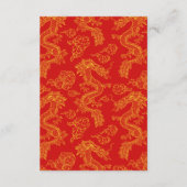 Carte D'accompagnement Dragon et Mariage Phoenix | Phoenix Détails de l'i (Dos)