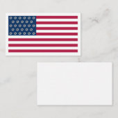 Carte D'accompagnement Drapeau du fusil américain (Devant / Derrière)