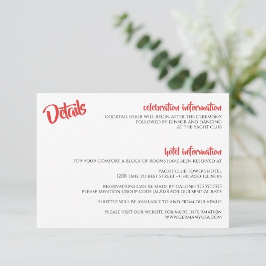 Carte D'accompagnement Drapeaux cardiaques allemands américains (Debout devant)