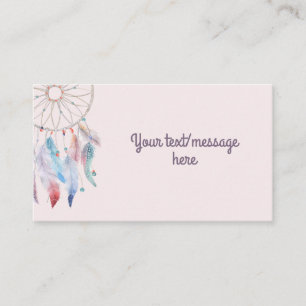 Carte D'accompagnement Dream Big Boho Dreamcatcher Anniversaire