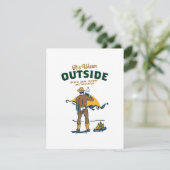 Carte D'accompagnement Drôle Cowboy Boire Whiskey (Debout devant)