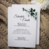 Carte d'accompagnement du programme de mariage bot