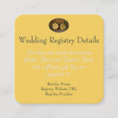 Carte d'accompagnement du registre de mariage au c (Devant)