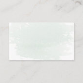 Carte D'accompagnement Dusty Blue Eucalyptus Site Mariage Insérer une car (Dos)