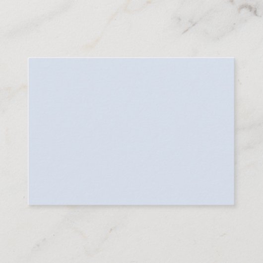 Carte D'accompagnement Dusty Blue Options Mariage RSVP Enclôture (Dos)