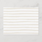 Carte D'accompagnement Dusty Palms | Informations pour les invités de mar (Dos)