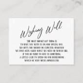 Carte D'accompagnement Ecriture manuscrite bien moderne Mariage simple (Devant)