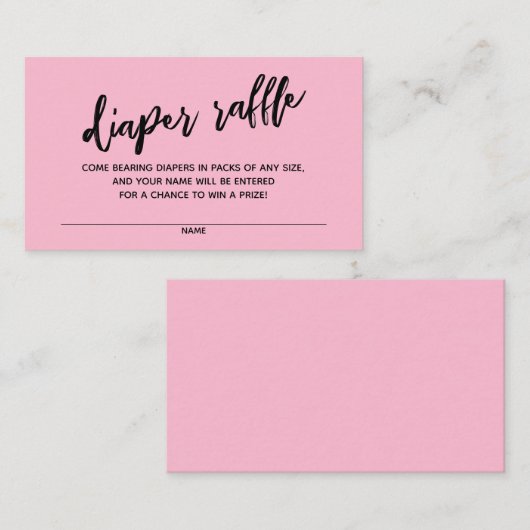 Carte D'accompagnement Écriture manuscrite moderne Refroidissement Billet (Devant / Derrière)