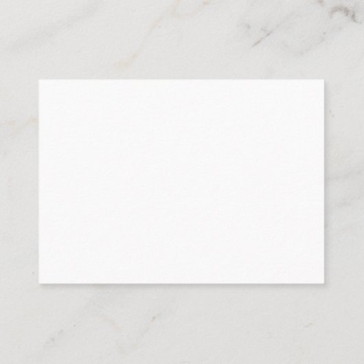 Carte D'accompagnement Écriture manuscrite Nom de script Élégant Plaque s (Dos)