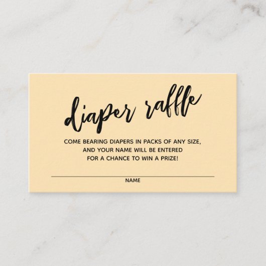 Carte D'accompagnement Écriture manuscrite Refroidisseur Billet Light Pea (Devant)