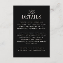Élégance Classique de Mariage en Noir et Crème Dét
