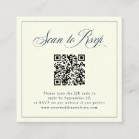 Élégance italienne encadrée d'ivoire | RSVP avec c