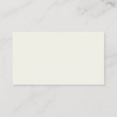 Carte D'accompagnement Elegant Beige Floral Script Wedding Website Detail (Dos)