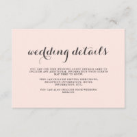 Elegant Blush et Grey Mariage Détails