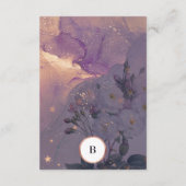 Carte D'accompagnement Élégant Boho Floral Arch Rose or Mariage (Dos)