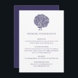 Carte D'accompagnement Elegant Classic Vintage Peacock Mariage Détail<br><div class="desc">Cette carte de détails mariage - carte de boîtier mariage - fait partie de ma suite mariage "Peacock",  avec une image vintage d'un beau paon. Parfait pour les mariages classiques ou les mariages élégants. Customisez ce produit avec des informations sur votre mariage et faites-le vous-même !</div>
