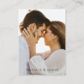 Carte D'accompagnement Elegant Dusty Brown Mariage de automne QR Code RSV (Dos)