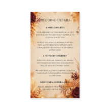 Élégant floral d'automne | Mariage Bohème Rustique