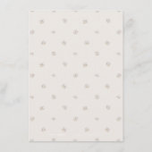 Carte D'accompagnement Élégant hébergement mariage fleuri lilas rustique (Dos)