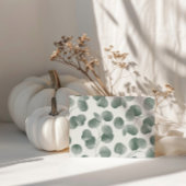 Carte D'accompagnement Elegant Ivory & Sage Fall Botanical Mariage Détail