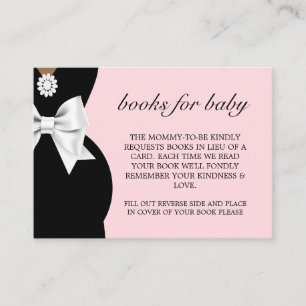 Carte D'accompagnement Élégant livre Ethnic Pink Tiffany pour le Baby sho