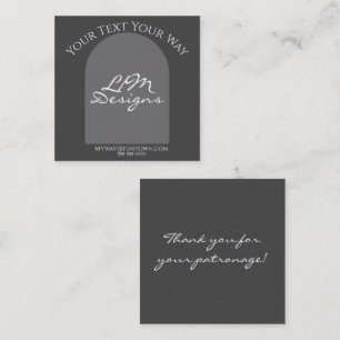 Carte D'accompagnement Élégant Minimaliste