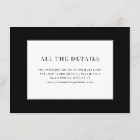 Élégant Minimaliste Typographique Noir