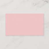 Carte D'accompagnement Elégant Pink Bow Baby shower Déchets Billet Raffle (Dos)