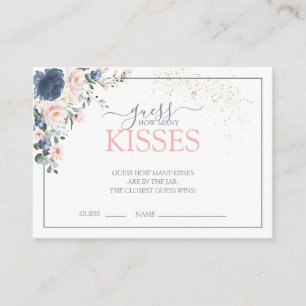 Carte D'accompagnement Elégant rose aquarelle Fête des mariées florale Je