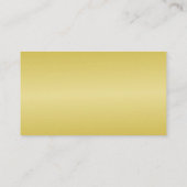 Carte D'accompagnement Elegant Script Gold Mariage Détails Site Internet  (Dos)