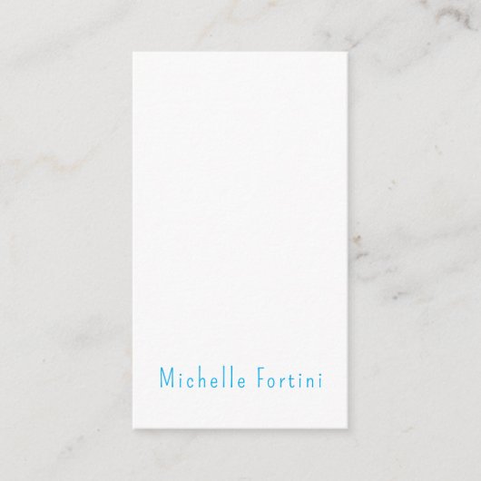 Carte D'accompagnement Élégant Simple Minimaliste (Devant)