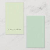 Carte D'accompagnement Élégant Simple Minimaliste (Devant / Derrière)
